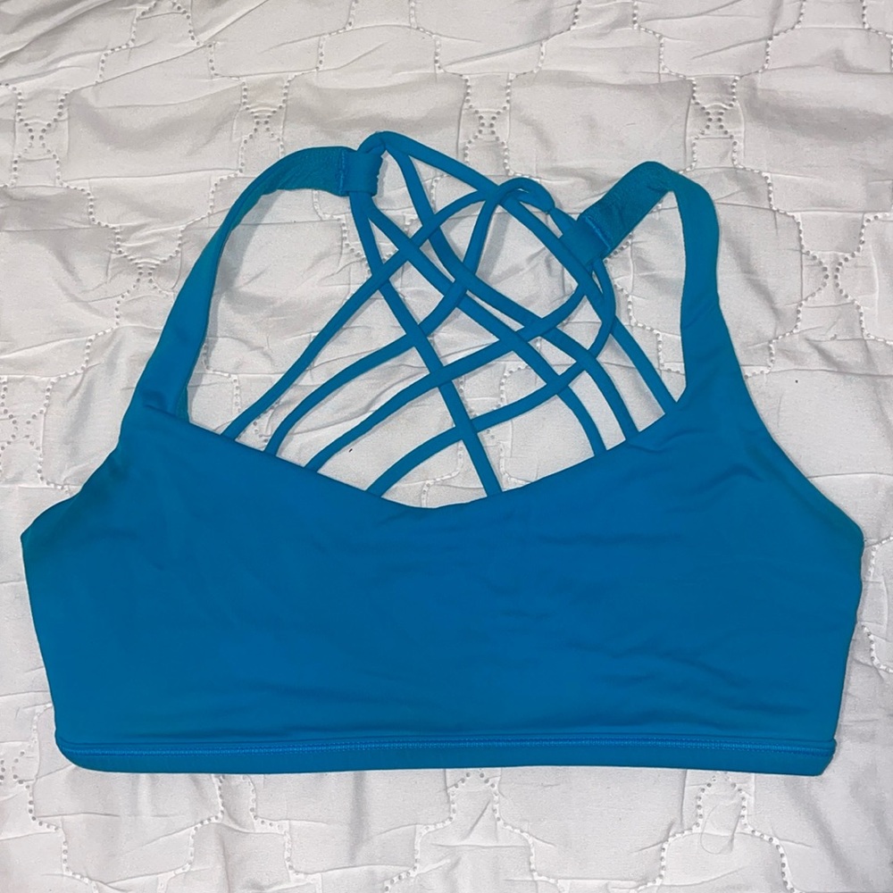 Electric Blue Lululemon sport bra